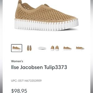Isle jacobsen tulip3373 shoes in color latte